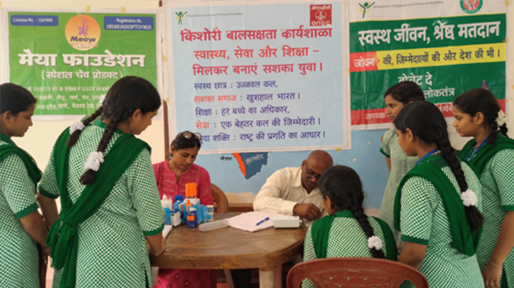 Empowering Adolescent Health: Maaiya Foundation Hosts Comprehensive Health & Hygiene Camp at KGBV Kanke
